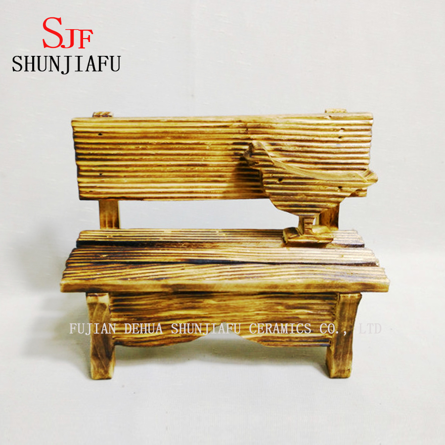 Jardinière en bois créative petites jardinières en bois pour plante succulente