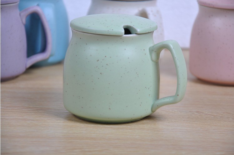 Tasse en céramique de petit-déjeuner en céramique pour le lait, tasse en porcelaine