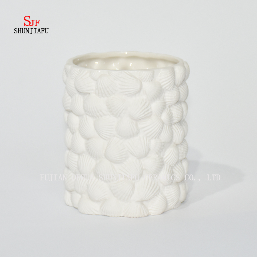 Ensemble d'accessoires de salle de bains en céramique blanche de 3 pièces /, gobelet, porte-savon et distributeur