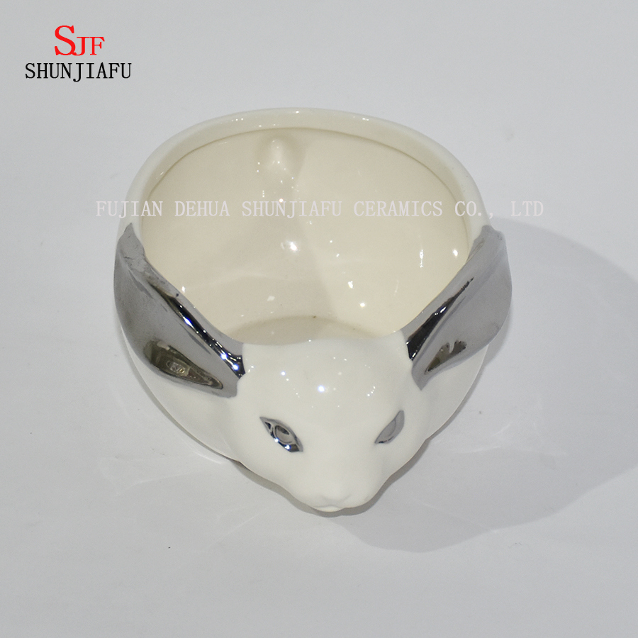 Porte-savon / assiette en céramique de forme animale