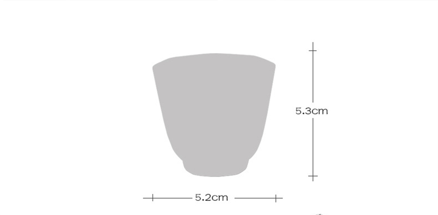 Tasse vitale de thé en porcelaine blanche brillante de haute catégorie, céramique de tasse d'octogone