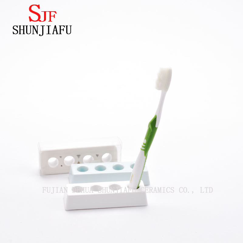 Porte-brosse à dents en céramique pour la décoration de la maison