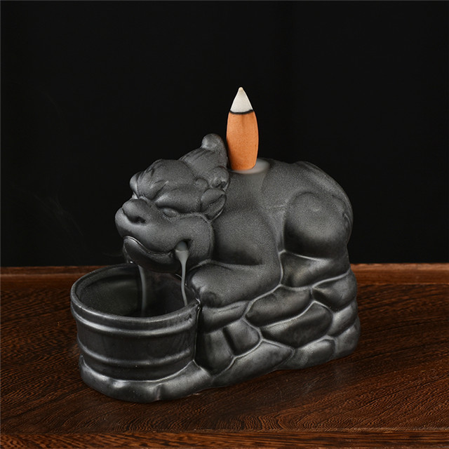 Ceramic incense burner backflow 4379