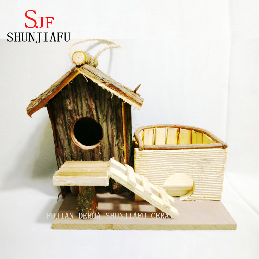 Nid d'oiseau en bois de forme personnalisée à vendre