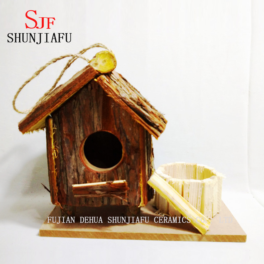 Boîte en bois rustique bon marché pour fleurs / jardinière / pots de plantes