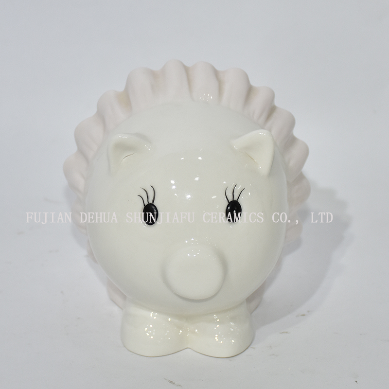 Mignon porter une jupe rose cochon en céramique tirelire décoration de la maison