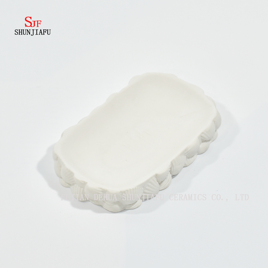 Ensemble d'accessoires de salle de bain en céramique blanche de 3 pièces /, gobelet, porte-savon et distributeur