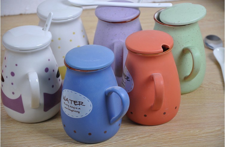 Tasse en céramique de tasse de café, tasses en céramique personnalisées promotionnelles de logo