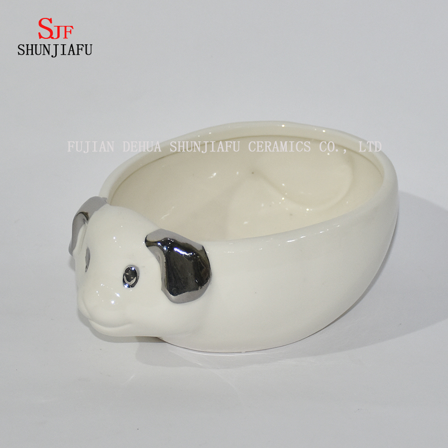Porte-savon / assiette en céramique en forme d'éléphant