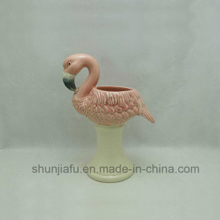 Vase en céramique de décoration de maison de flamants roses