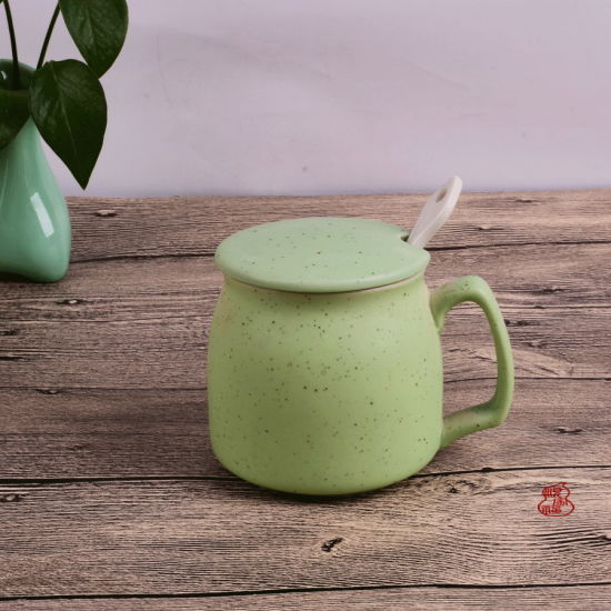 Tasse en céramique de petit-déjeuner en céramique pour le lait, tasse en porcelaine