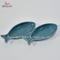 Assiettes en céramique polyvalentes / soucoupes en porcelaine bol ensemble de vaisselle pour vinaigre / salade sauce soja / Wasabi / Chili Oil-Ocean Series