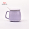 Tasse créative en céramique avec couvercle. Tasse à café pour le petit déjeuner