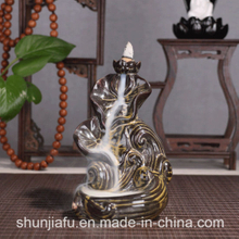 Céramique de refoulement de fumée de brûleur d'encens de décoration de dessus de Table d'originalité