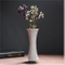 Prix ​​d'usine de gros divers élégant vase en porcelaine en céramique blanche