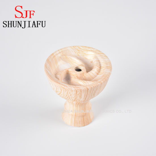 New Glaze Water Nargile Bowl Ceamic Material Hookah Set Shisha