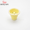 Bol Shisha en céramique jaune pour accessoires de fumer Hooka Narghile