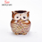 Pot de fleurs en céramique hibou dessin animé