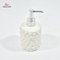 Ensemble d'accessoires de salle de bain en céramique blanche de 3 pièces /, gobelet, porte-savon et distributeur