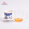 Gobelet à café de crépine à thé en verre à double paroi de 400 ml, tasses à thé en verre avec couvercle