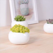 Mini pot de fleurs en céramique de bureau