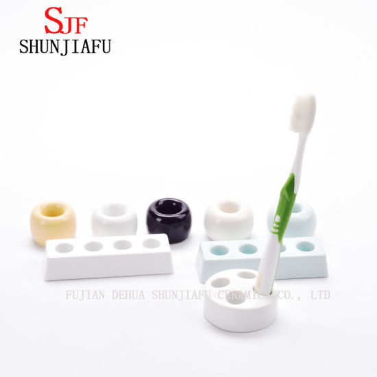 Porte-brosse à dents en céramique pour la décoration de la maison