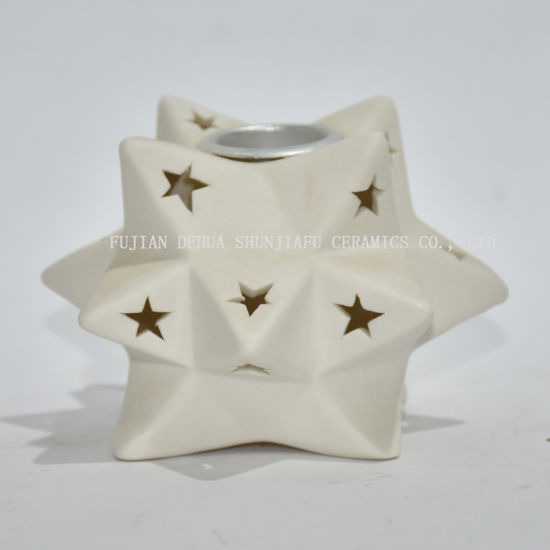 Bougeoir en céramique multifonction, décoration de la maison / cadeau de Noël.