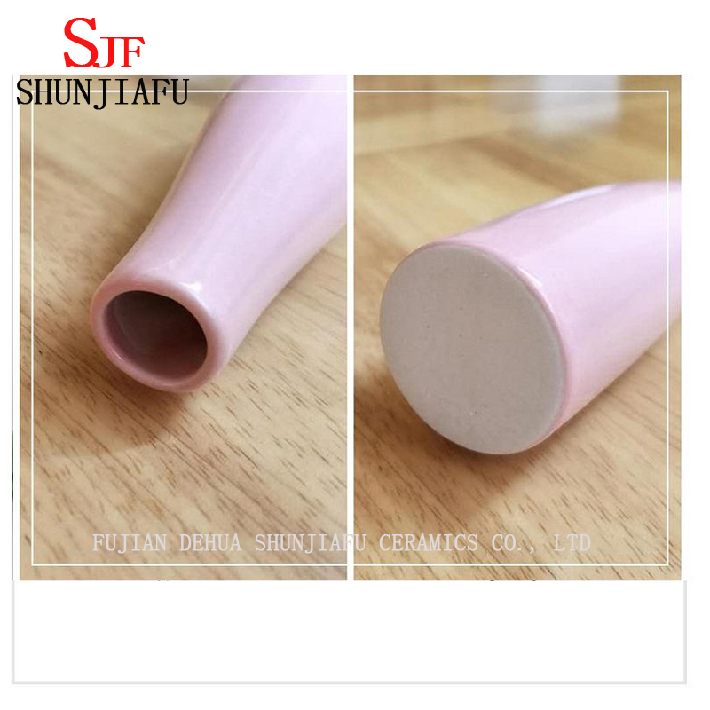 Vase en c&eacute;ramique de d&eacute;coration de m&eacute;nage de style simple / vase &agrave; fleur