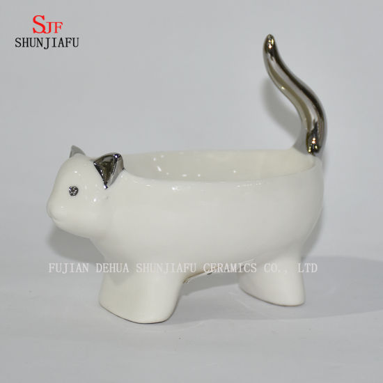 Porte-savon / assiette en céramique en forme d'éléphant