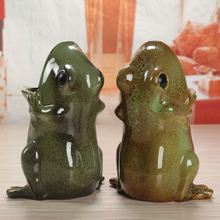 Pot de fleurs en forme de grenouille de vent de jardin pour la décoration intérieure et extérieure