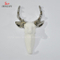 Décoration en céramique de décor de mur de tête de cerf de taxidermie / corne d'antilope de galvanoplastie