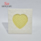 2 Design / Love Heart and Rectangle Shape, Album Photo Couleur blanche