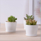 Bureau de loisirs petit vase à fleurs rond en céramique