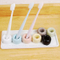 Mini porte-brosse à dents en céramique anneau de support de brosse à dents en porcelaine
