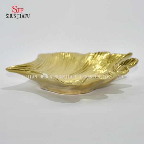 2017 Le plat en céramique de placage le plus créatif / Vaisselle / Articles de fête / Plat à bonbons