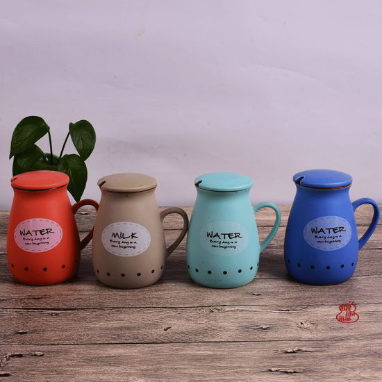 Tasse en céramique de tasse de café, tasses en céramique personnalisées promotionnelles de logo