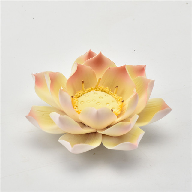 Personnalisé En Gros Décor À La Maison En Porcelaine Statue Artisanat À La Main Figurine Fleur En Céramique Porcelaine Fleurs