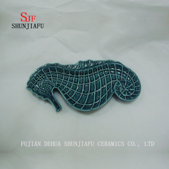 Plats à poisson en céramique Assiettes à dîner polyvalentes - Série Ocean