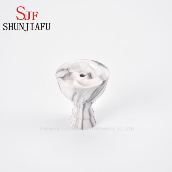 New Glaze Water Nargile Bowl Ceamic Material Hookah Set Shisha