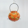 Lanterne en forme de citrouille en céramique Harvest Joy Lanterne évidée en céramique