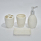 Ensemble de salle de bain 4 pièces en céramique blanche
