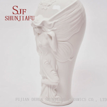 Vente à chaud de toutes sortes de conception de vase en céramique moderne en relief Vase Bienvenue Commandes OEM