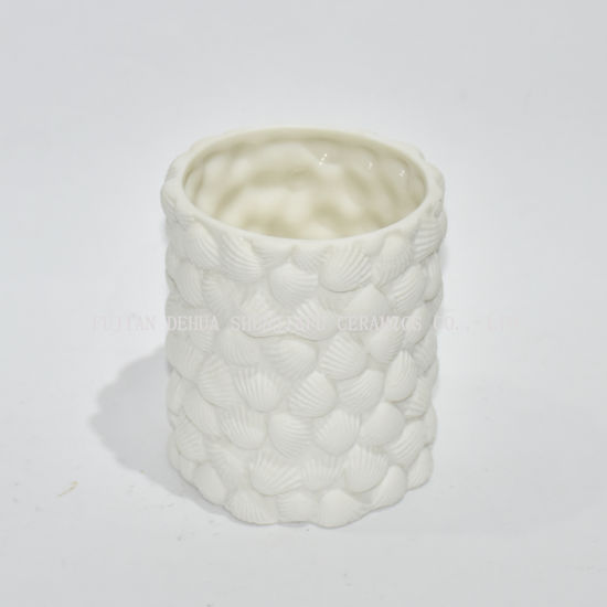 Ensemble d'accessoires de salle de bain en céramique blanche