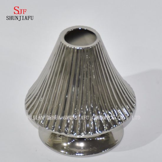 Vase en céramique de galvanoplastie, cadeau idéal pour la fête, le mariage, la maison, le spa