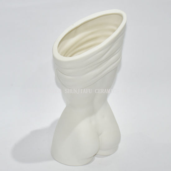 Originalité / gracieux / vase en céramique d'art corporel / pot de fleurs