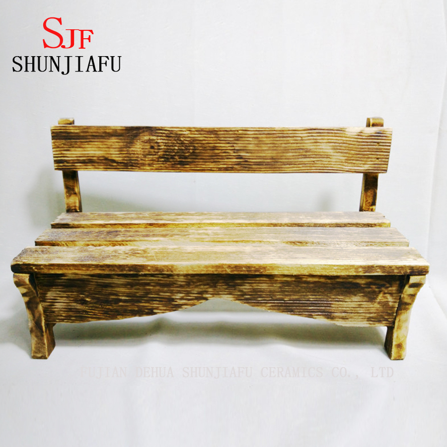 Pot de fleurs en bois flott&eacute; naturel Jardini&egrave;re en bois &eacute;cologique pour plantes succulentes