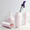 Vase en céramique design rose pour la décoration de la maison