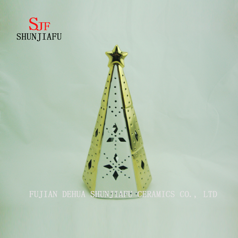 L'arbre de no&euml;l ameublement d&eacute;coratif chandelier en c&eacute;ramique ornements cadeaux d&eacute;cor