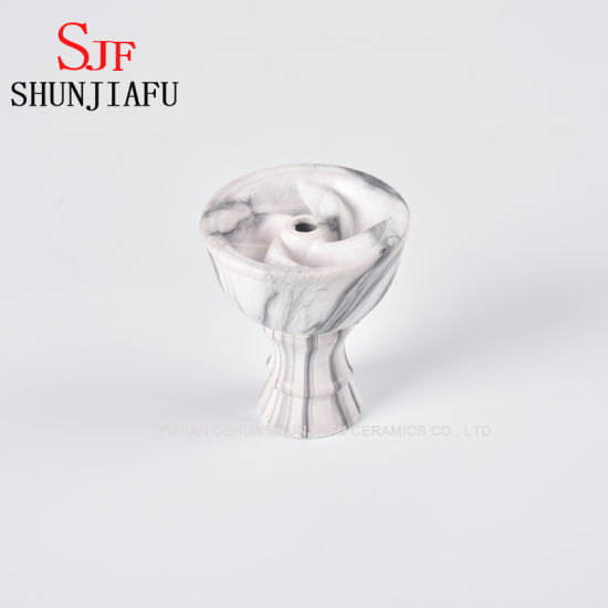 New Glaze Water Nargile Bowl Ceamic Material Hookah Set Shisha
