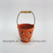 Porte-bougie citrouille portable en céramique